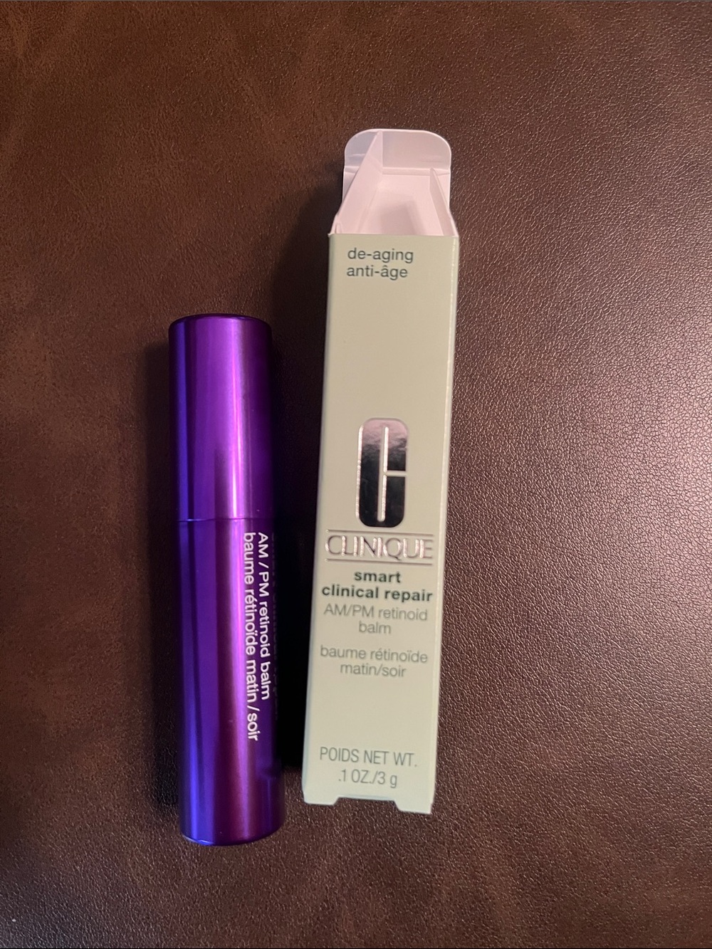 Clinique Smart Clinical Repair AM/PM Retinoid Balm — Purple